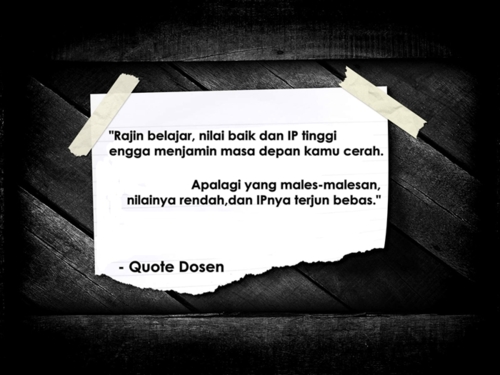 Quotes Motivasi Belajar Dari Seekor Nyamuk N2 Facebook