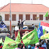  Ribuan Buruh Peringati Hari Buruh internasional (May Day) Di Grahadi Surabaya.