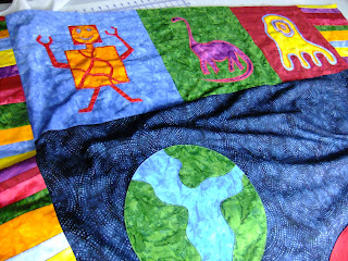 free motion quilting | Leah Day