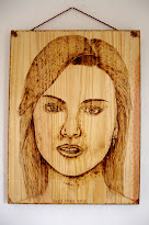 Exemplo: Imagem em madeira