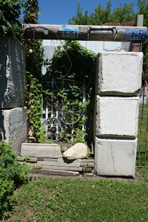 The Junkyard Outsider Art Park Mason City Iowa collage art