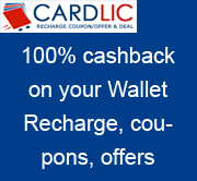 Coupons code, recharge & bill payments | cardlic
