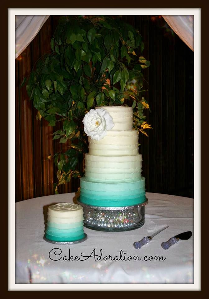 cake adoration wedding cake