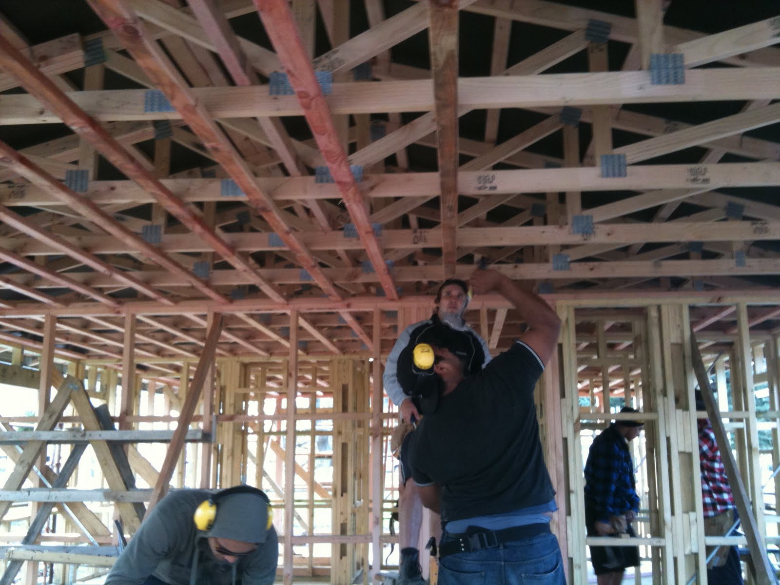 Kim Maea Nugent Roof Done On To Ceiling Battens