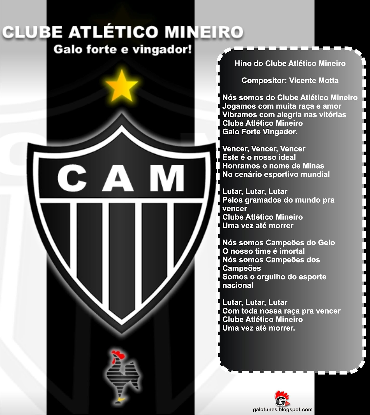 Hino Ao Clube Atlético Mineiro Full Song 