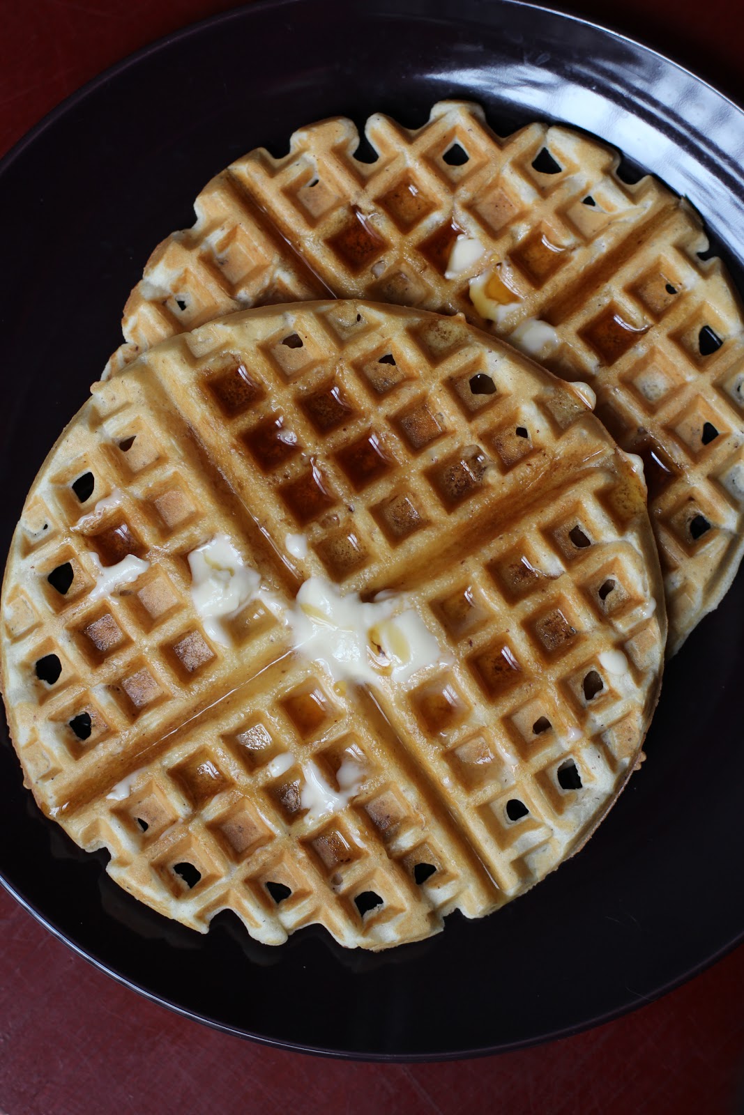 Meet The Shannons Embarrassingly Super Simple Hazelnut & Flaxseed Waffles