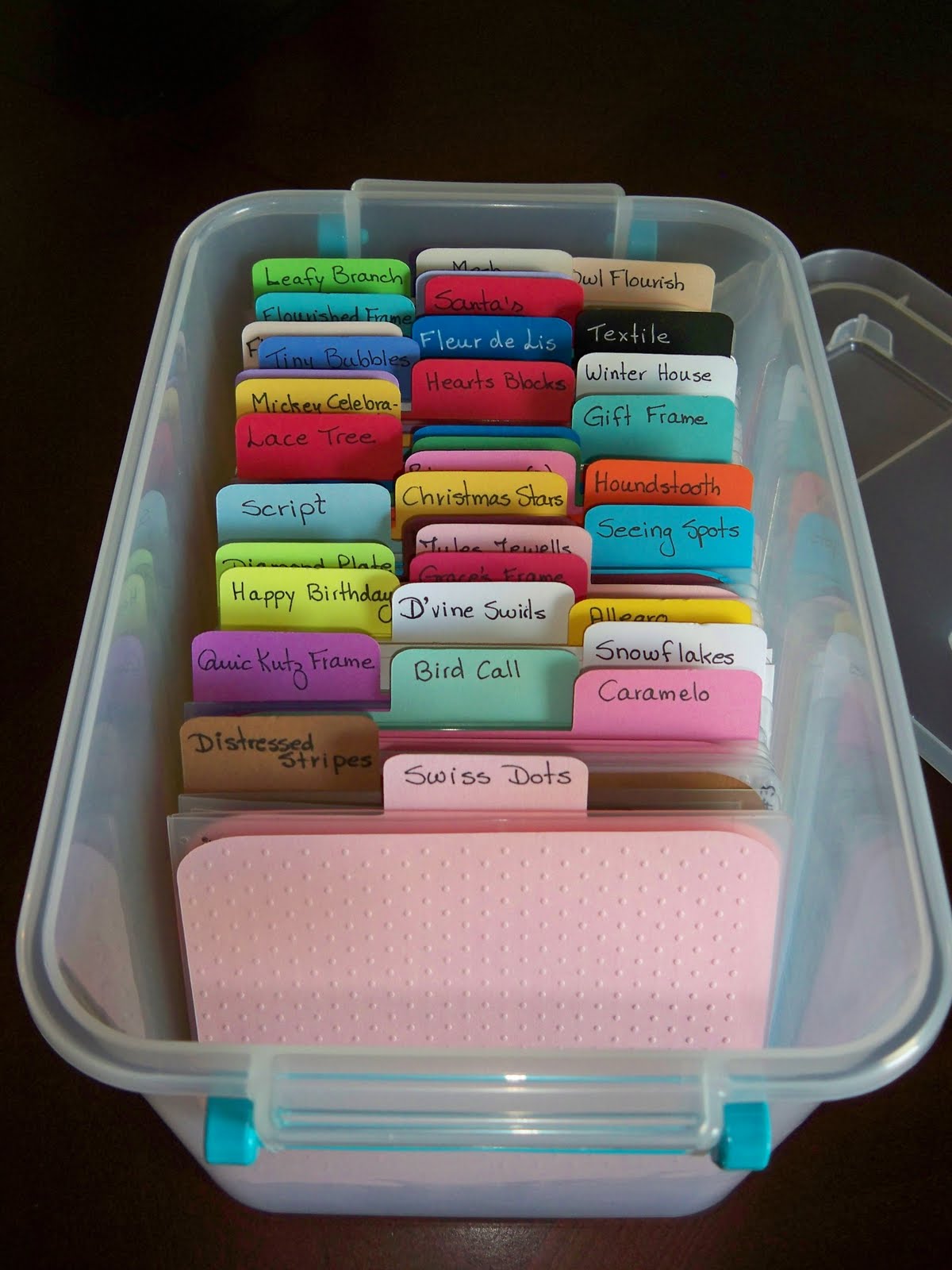 Lena's Creations Storage Share Embossing Folders