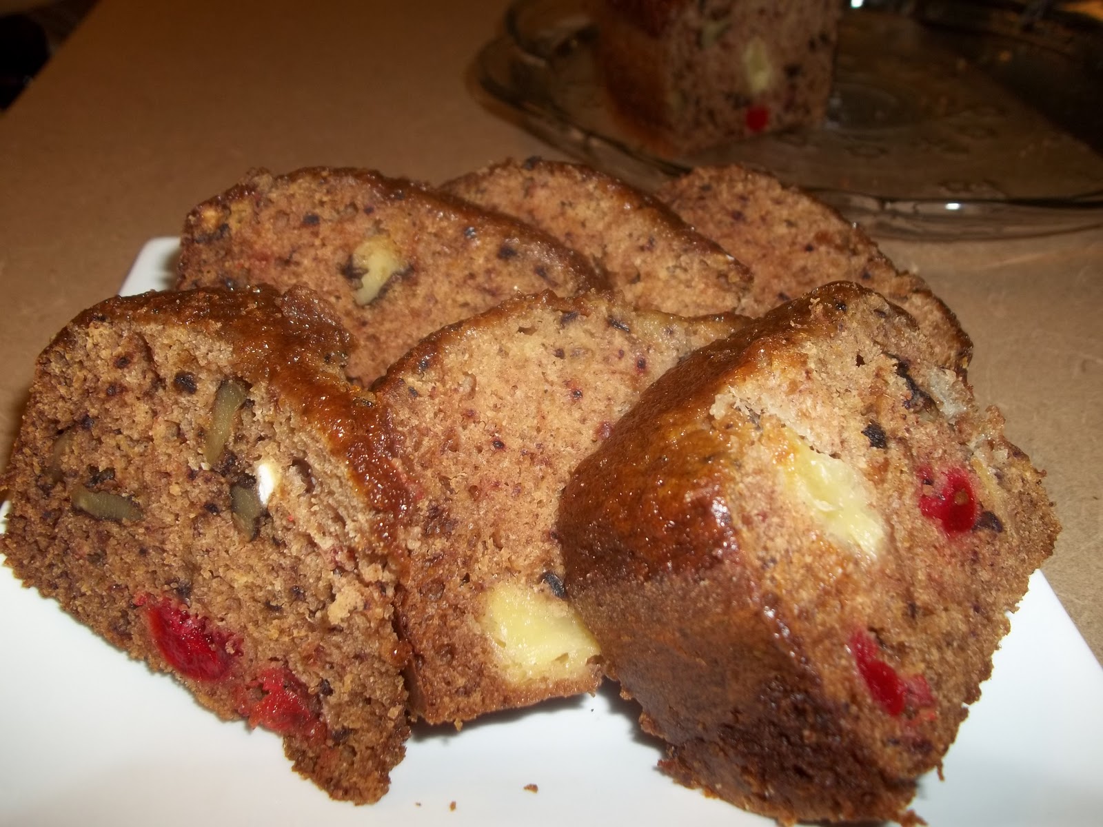 Mum's easy boiled fruit cake recipe World Class Cooking: Fruit Cake (Dates, cherries, pineapple and walnuts)