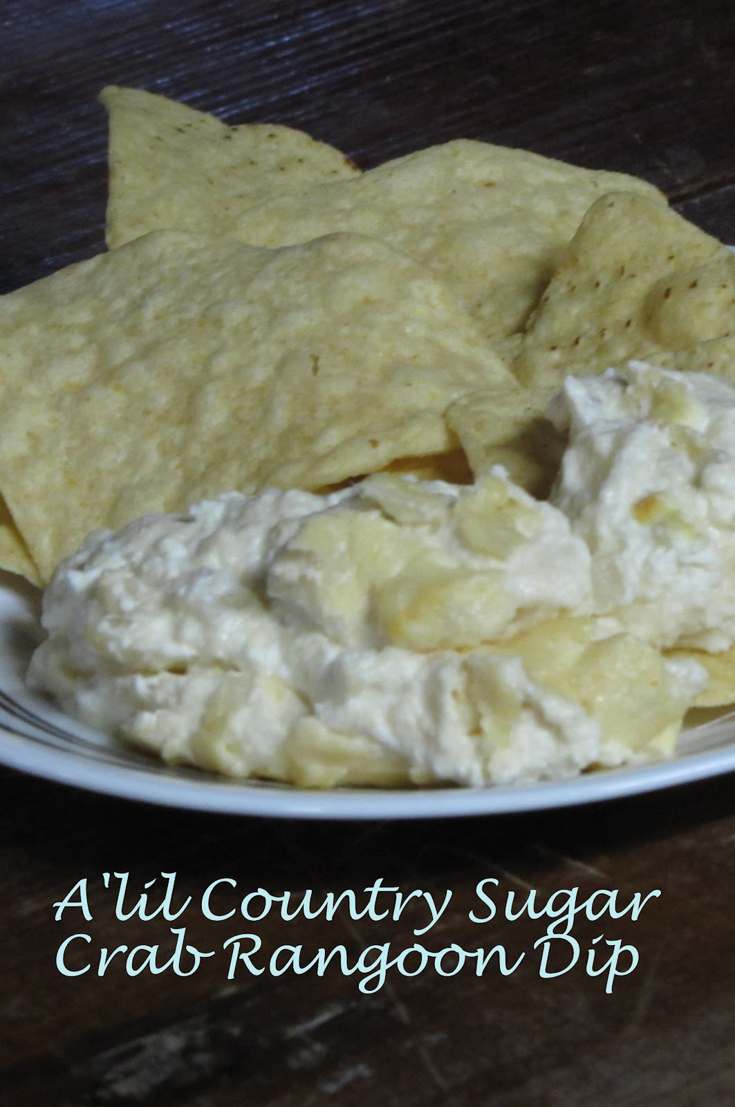 A'lil Country Sugar Those Little Fried Chinese Rangoons Crab Rangoon Dip