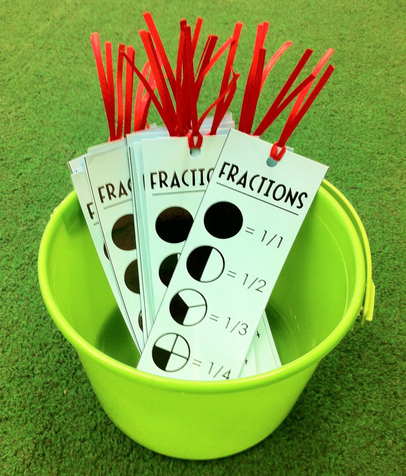 the teacher wife: Fraction Fun!