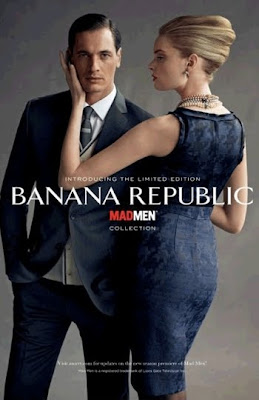 Banana Republic: Campaña inspirada en Mad Men hombres