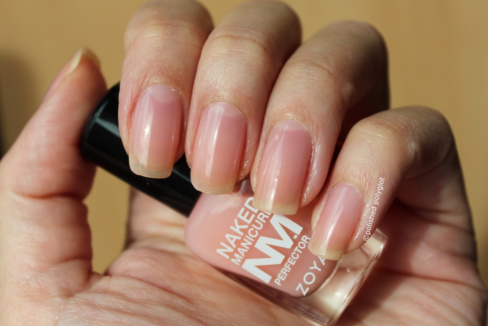 6. Zoya Nail Polish, Naked Manicure Perfector in Pink - wide 5