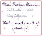 Miss Fashion Beauty! Months worth of giveaways!!!!!!