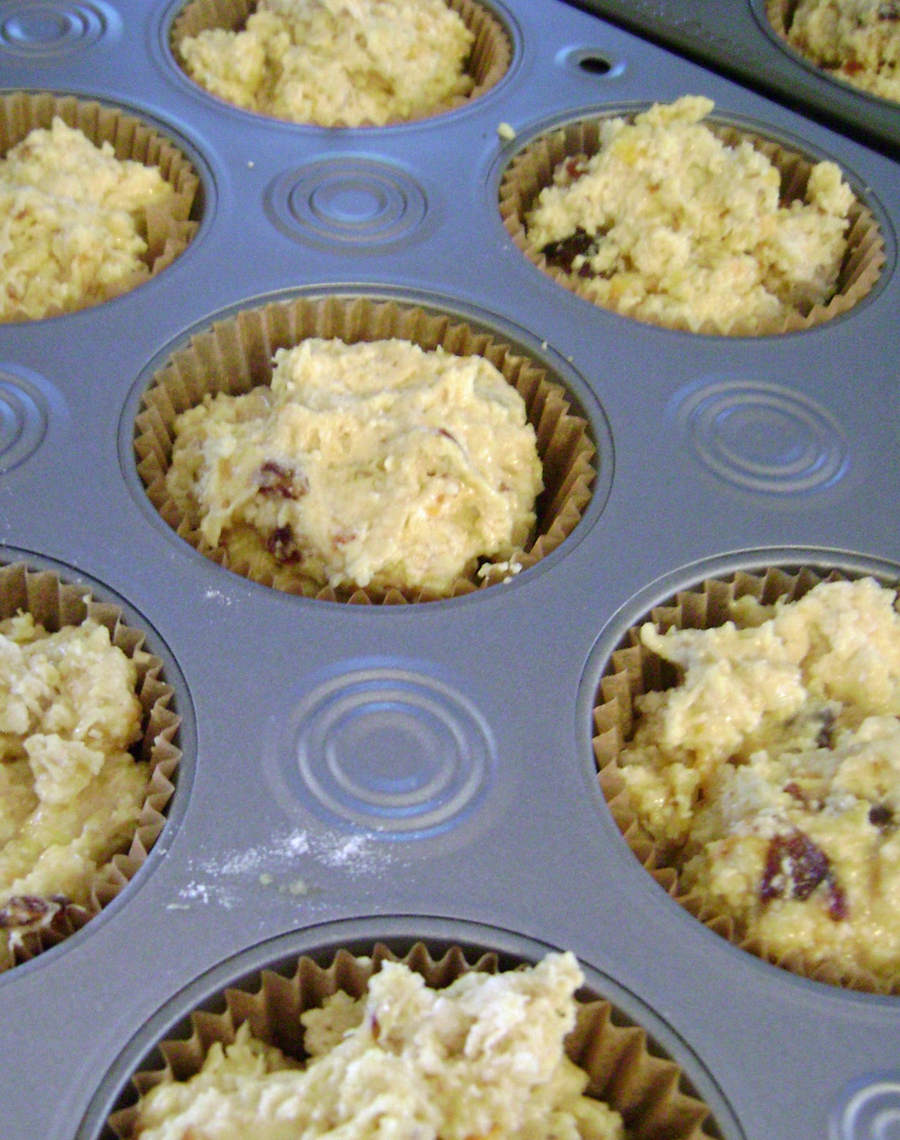 Jo and Sue Orange Date Muffins