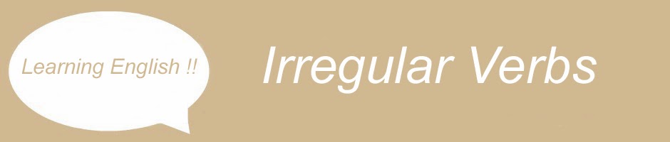 Irregular Verbs