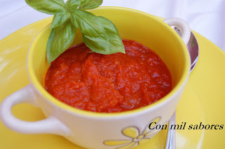 Salsa De Tomate Casera
