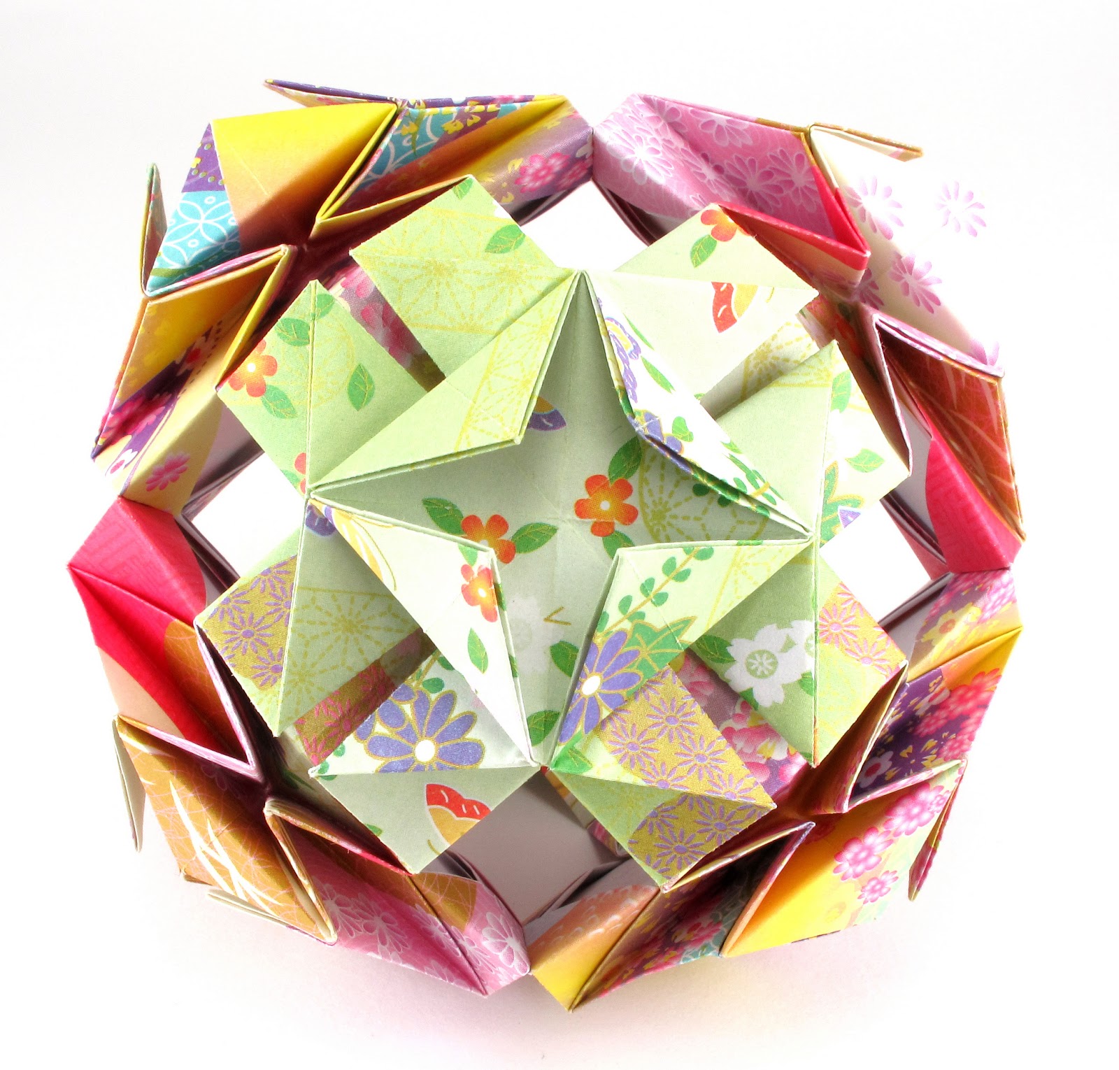 Bead Origami Origami Interlude Flower Cube
