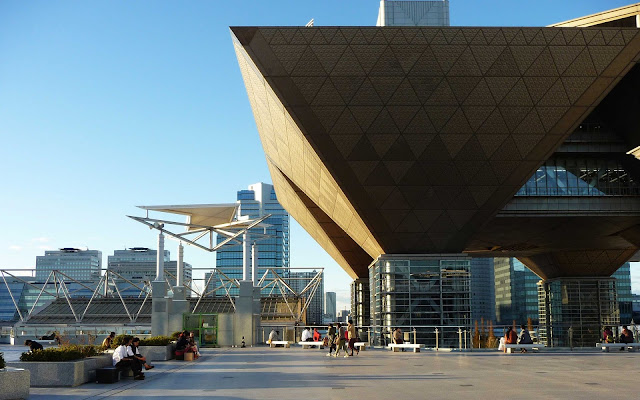 Big sight building Tokyo, Japan