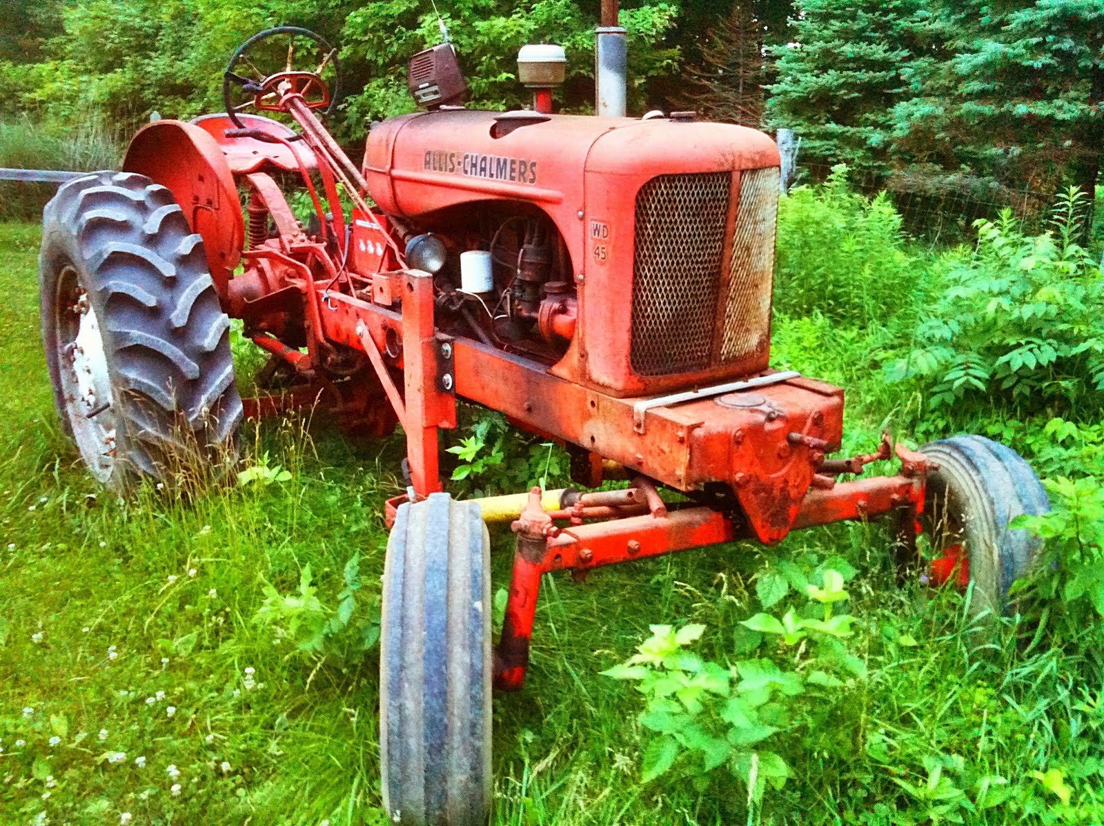 The Big Orange Vehicle Blog Sweet Old, Orange Tractor