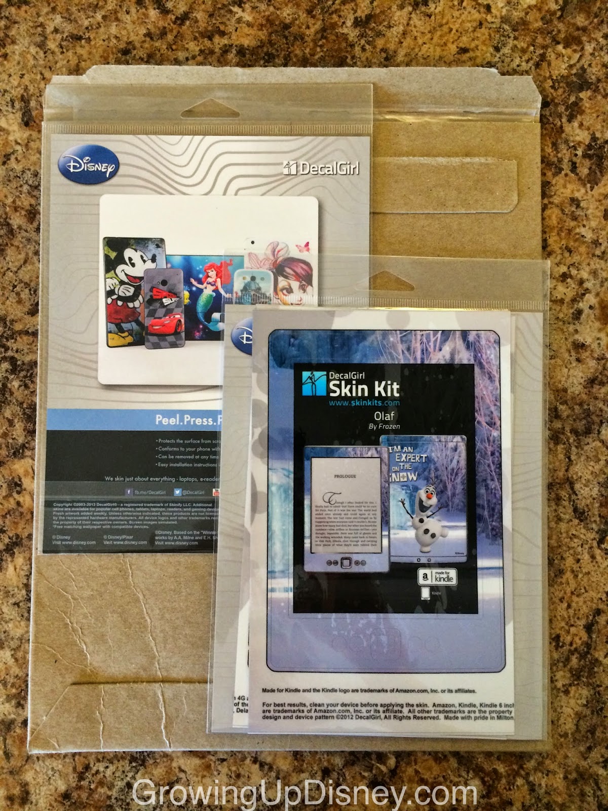 Olaf skin for mobile devices, DecalGirl, Disney skins