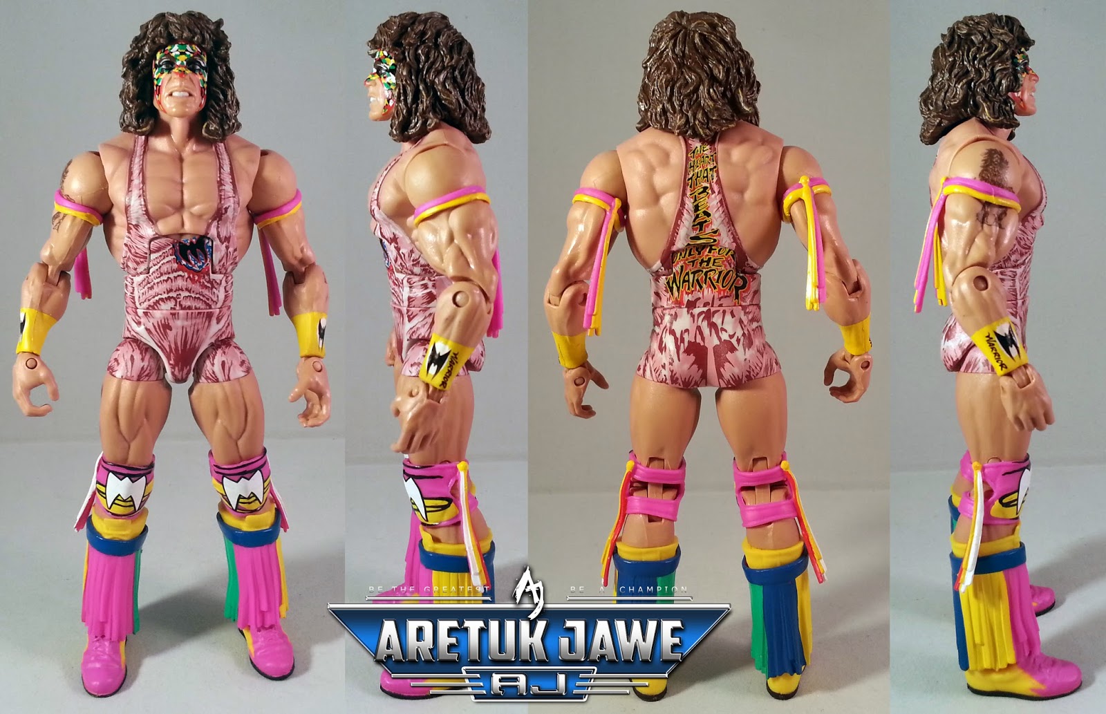 Aretuk Jawe ULTIMATE WARRIOR WWE Mattel Elite Series 26