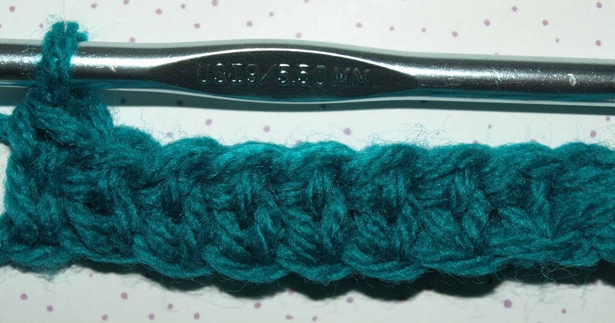CrochetByKarin: Extended Single Crochet Stitch