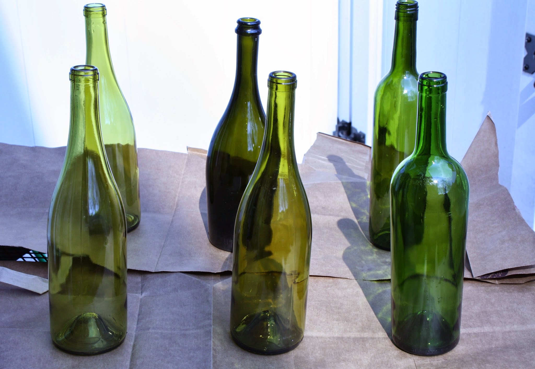DIY Chalkboard Painted Wine Bottles Bevy Richmond