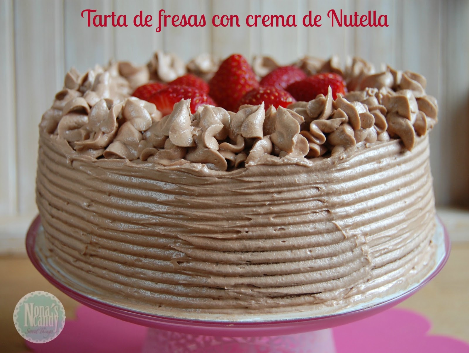 Feliz cumpleaños,    Simi Parthenopaeus !!! Tarta+de+fresas+con+crema+de+Nutella+2