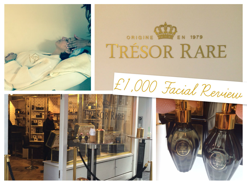 Tresor Rare £1000 Diamond Facial Review