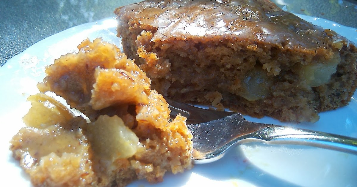A Table At Robert Ridge Honey and Spice Applesauce Cake