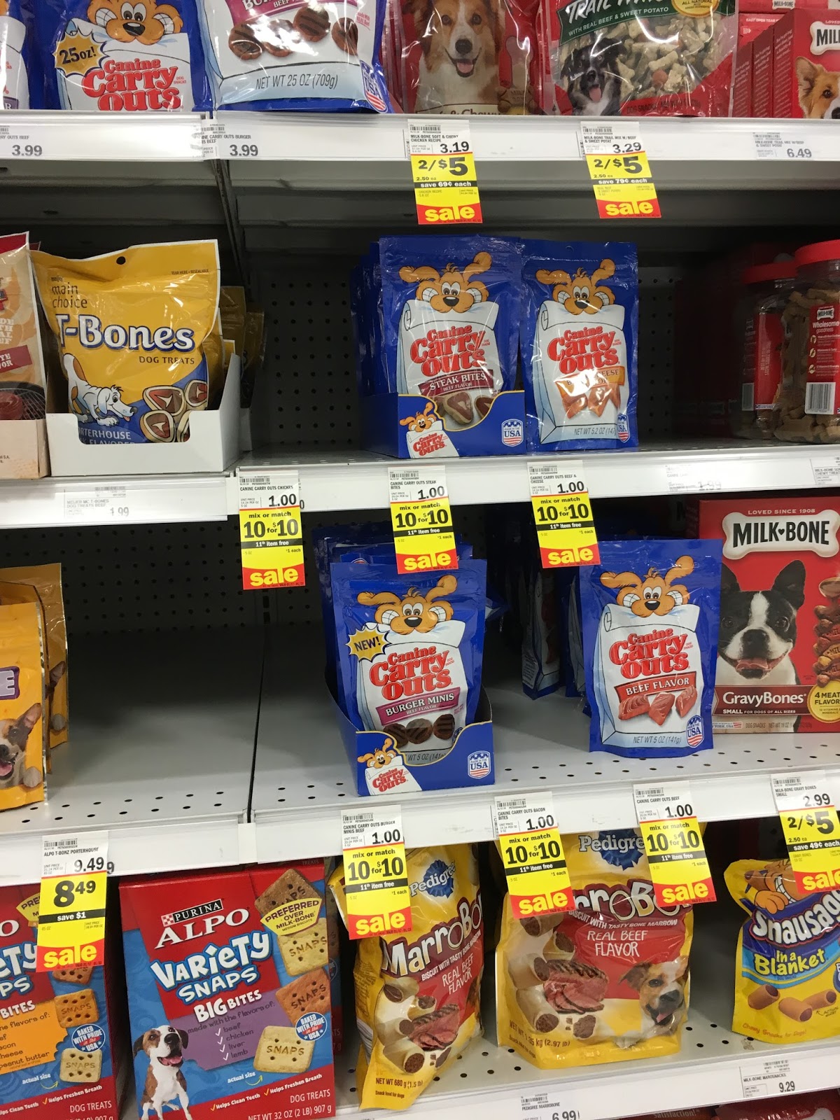 Meijer Cheap Dog Treats! A Single Coupon