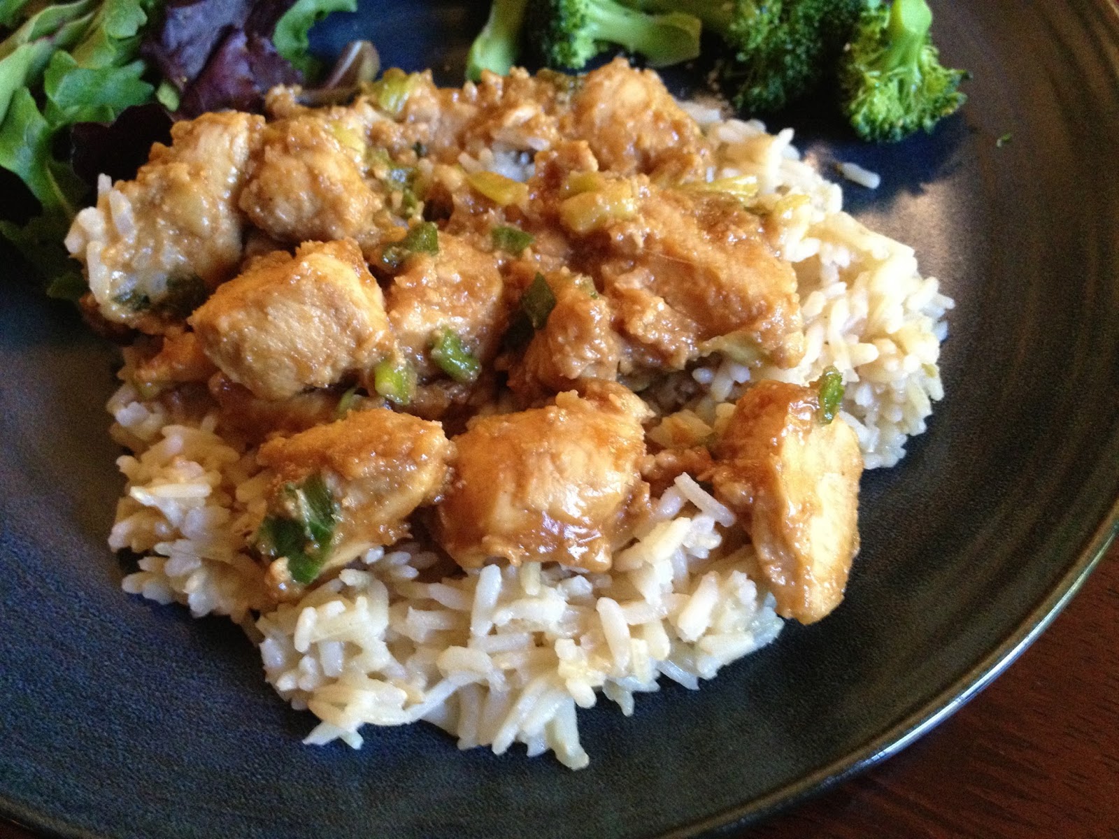 I do deClaire Peanut Butter Chicken