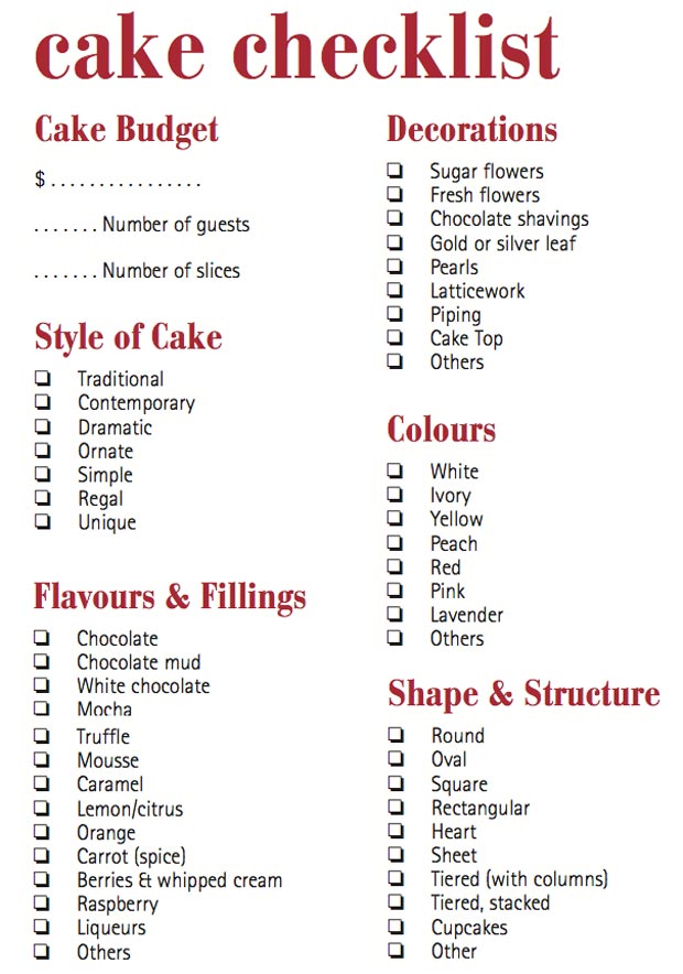 Queensland Brides Let them eat cake! All you need to know about