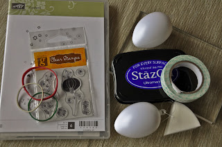 Deko: accessories for decorative easter eggs