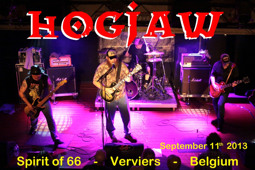 Hogjaw (11sept13) at the "Spirit of 66", Verviers, Belgium.