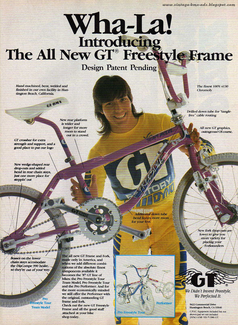 Vintage BMX Ads April 1987
