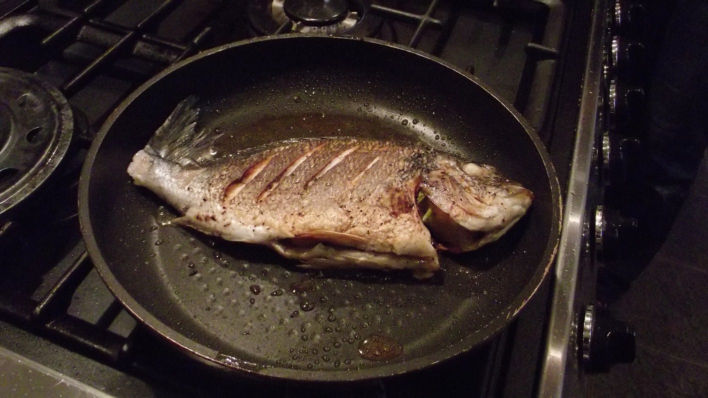 beatingbowls Panfried whole Seabream