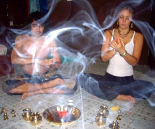 Tantriks calling the ghost or other powers