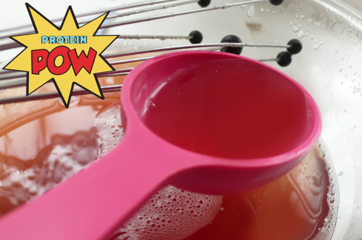 A ZeroCarb FatBurning Protein Jello Protein Pow