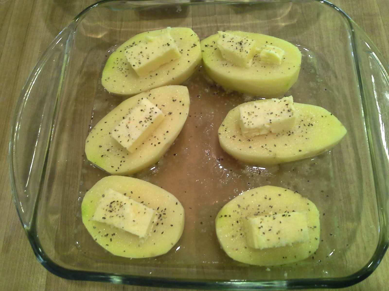 Modern Vintage Housewives BrothBaked Potatoes