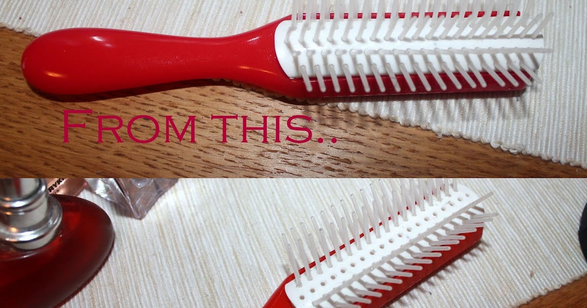 "Denman brush" Trial & modification Nappy & Kinky The road to "good hair"