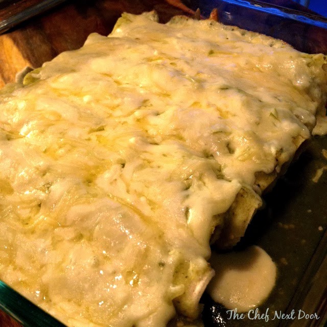 Cheese Enchiladas Verde
