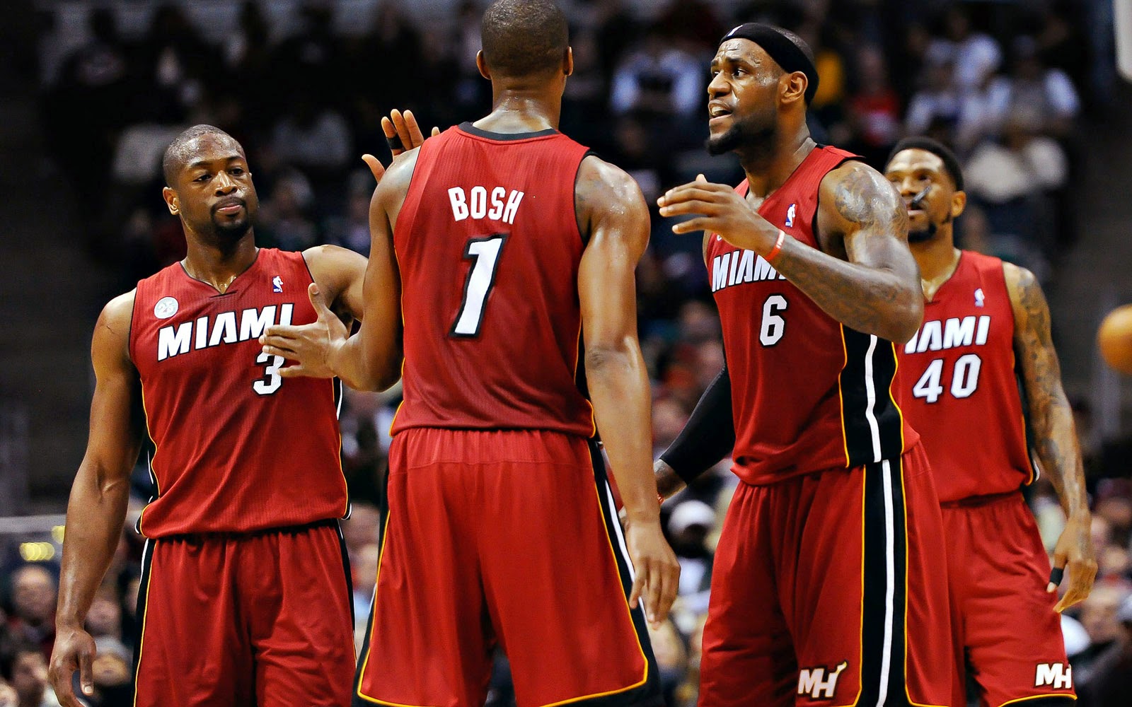 Wade, Bosh and LeBron Heat