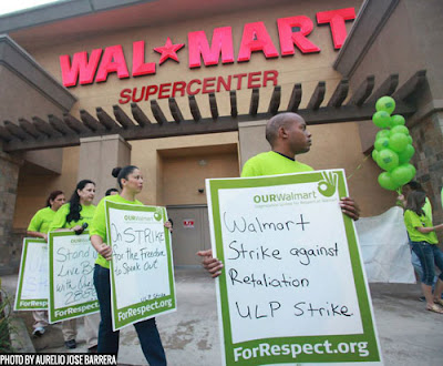 WalMart strikers