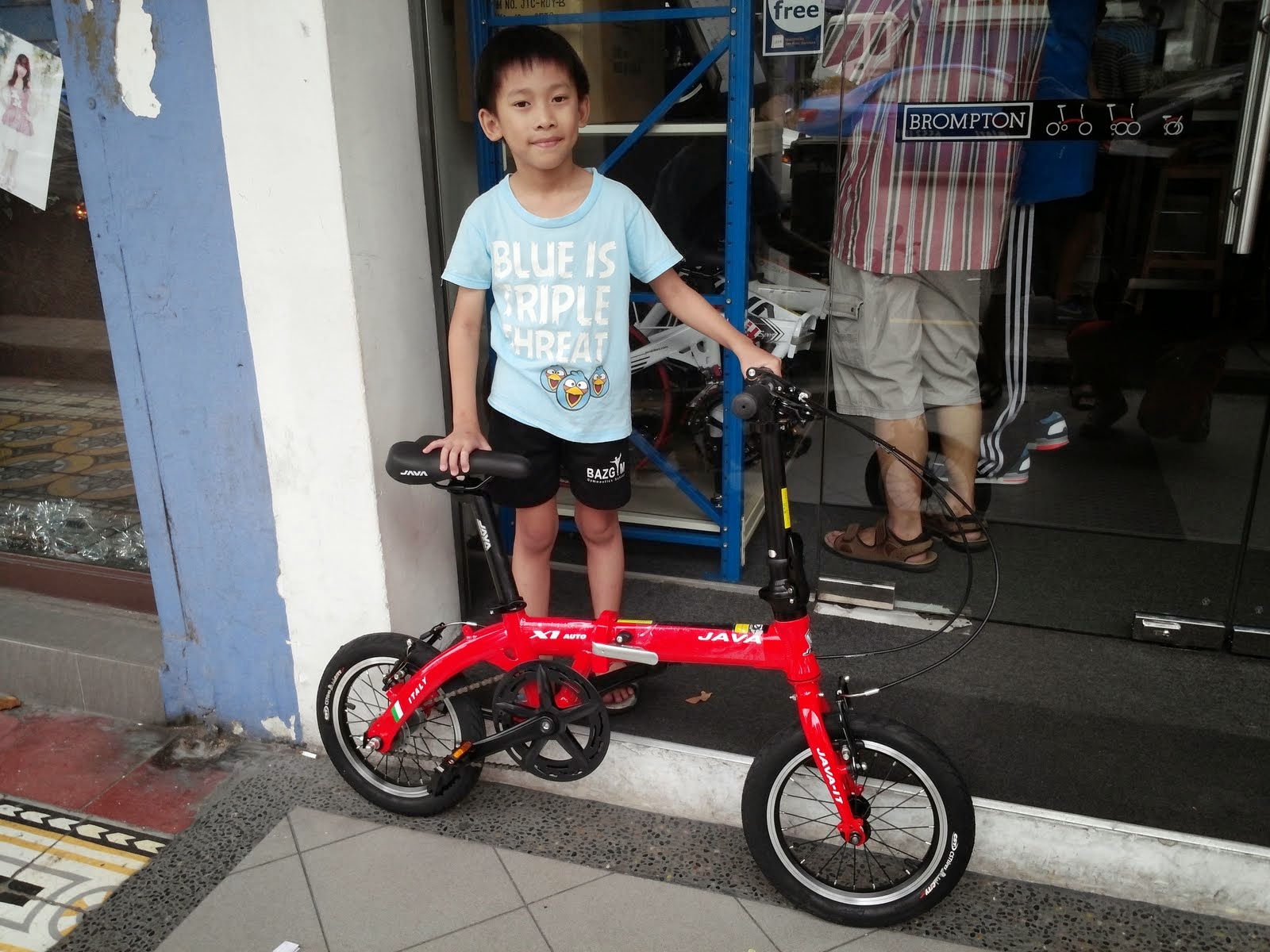 java x1 folding bike