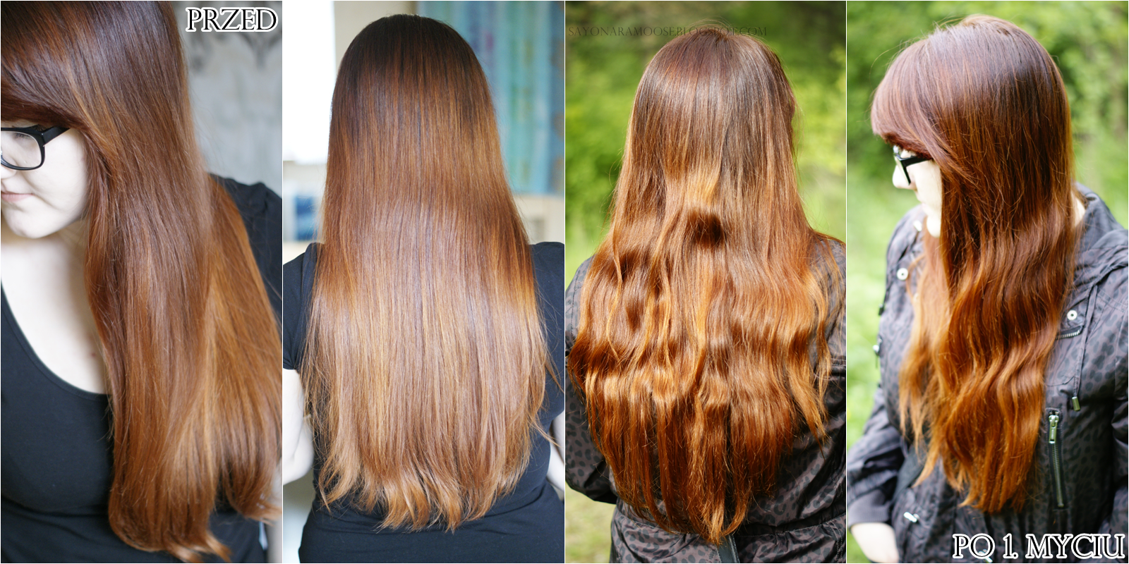 Khadi Naturalna Henna z Amlą i Jatrophą efekty! Sayonaramoose