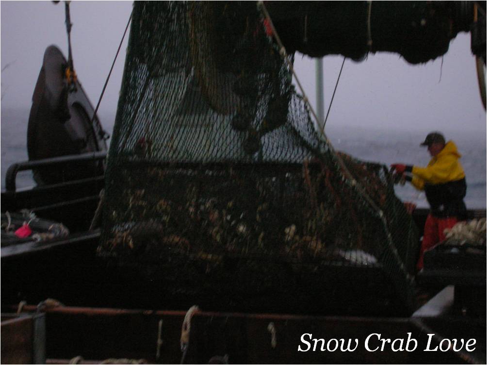 Snow Crab Love Ghost Fishing