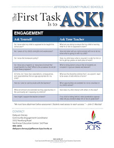 First Task Is To Ask