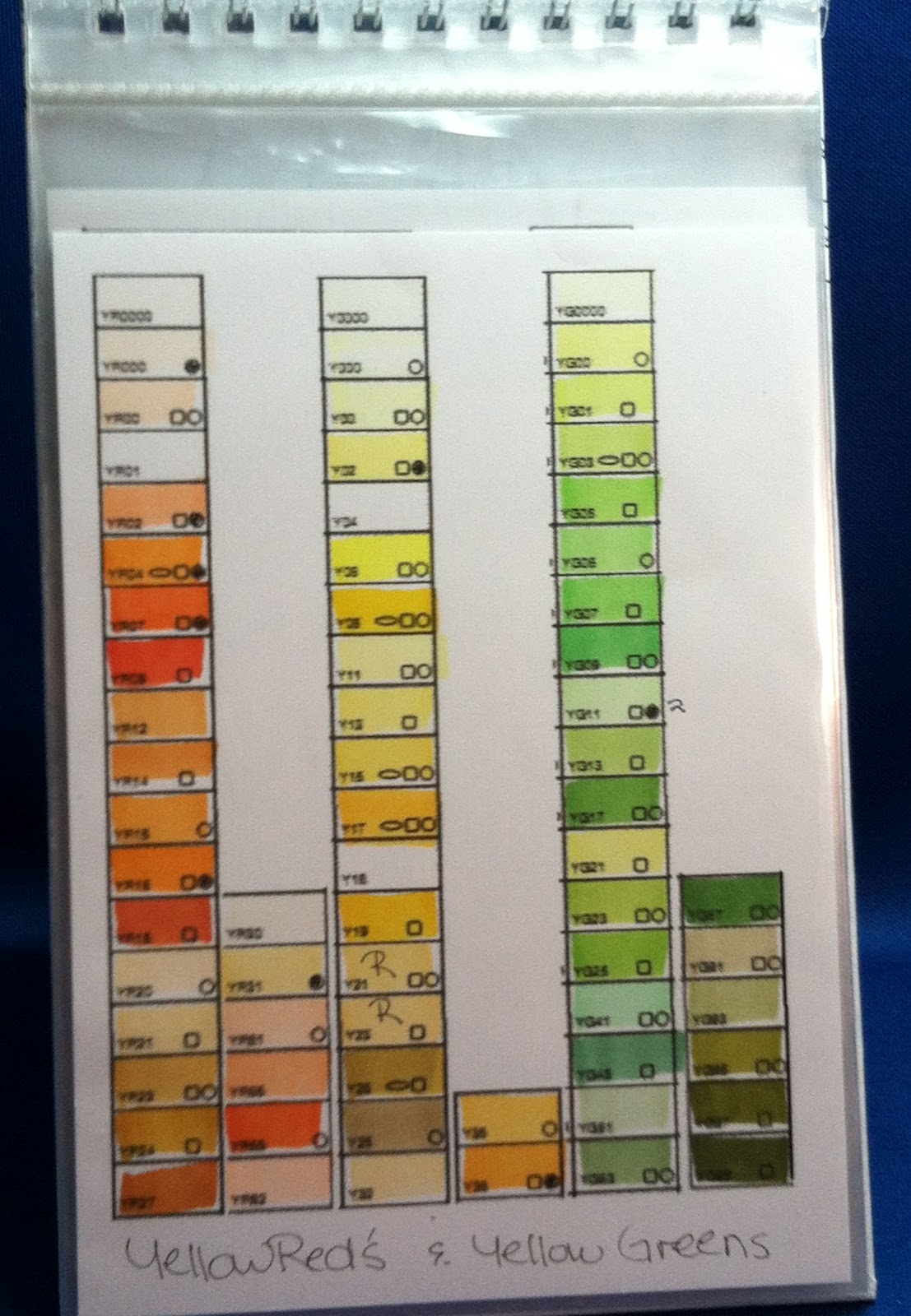 Michelle's MBellishments The Copic Inventory Journal