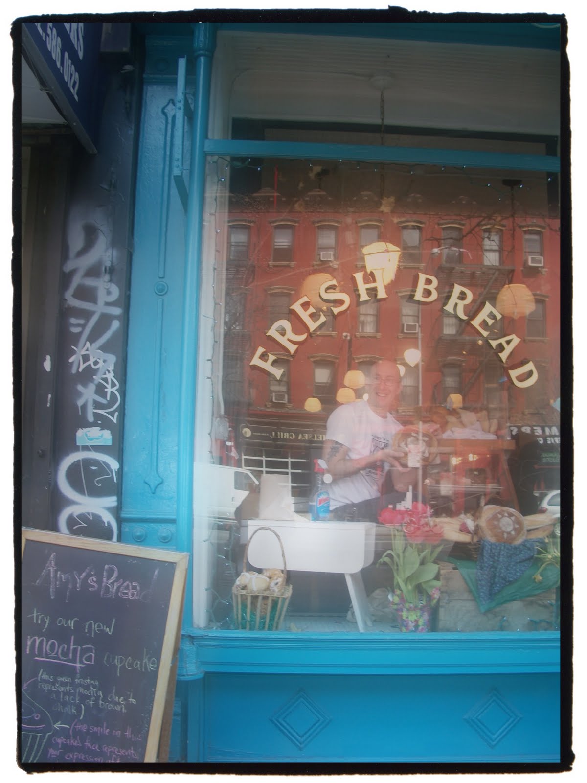 Sally Tharpe Rowles between here & there Amy's Bakery